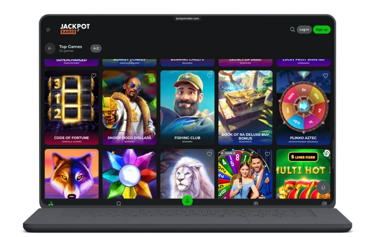 JackpotRaider official site